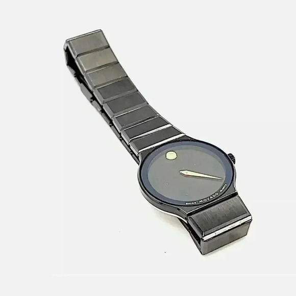 Movado 1881 Rare Museum Watch, Black - Picture 2 of 7